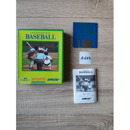 Championship Baseball Atari ST