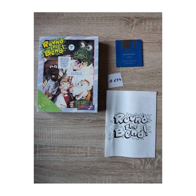 Round the Bend! Atari ST Rarytas