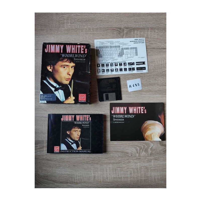 Jimmy White's 'Whirlwind' Snooker Atari ST