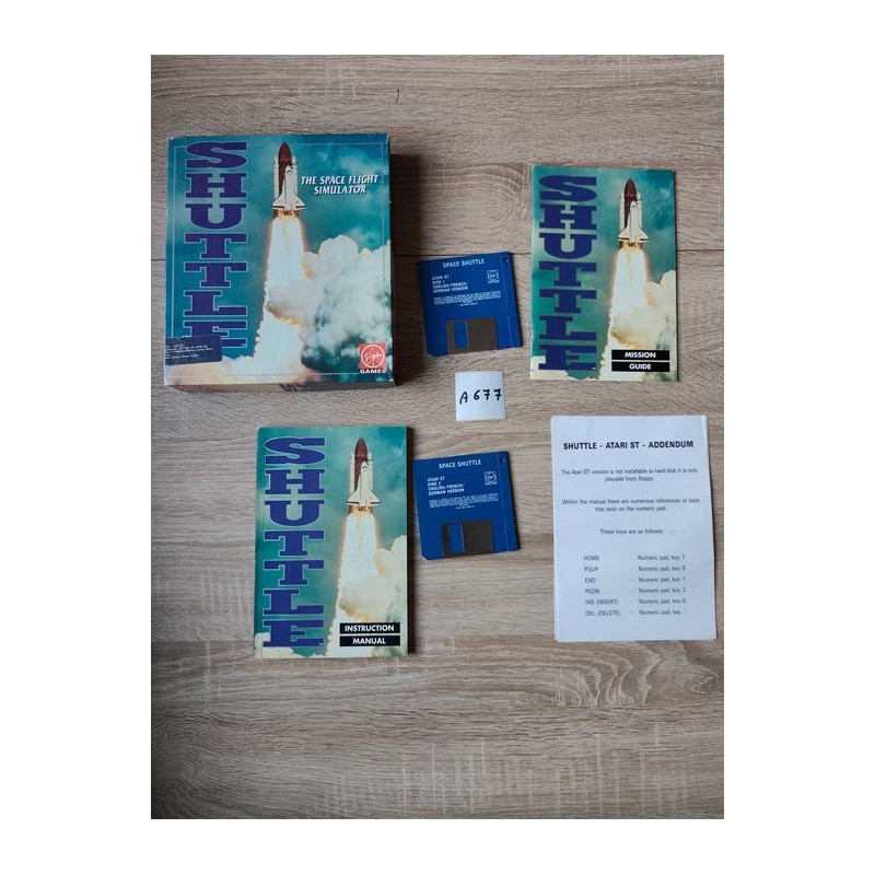 Shuttle: The Space Flight Simulator Atari ST