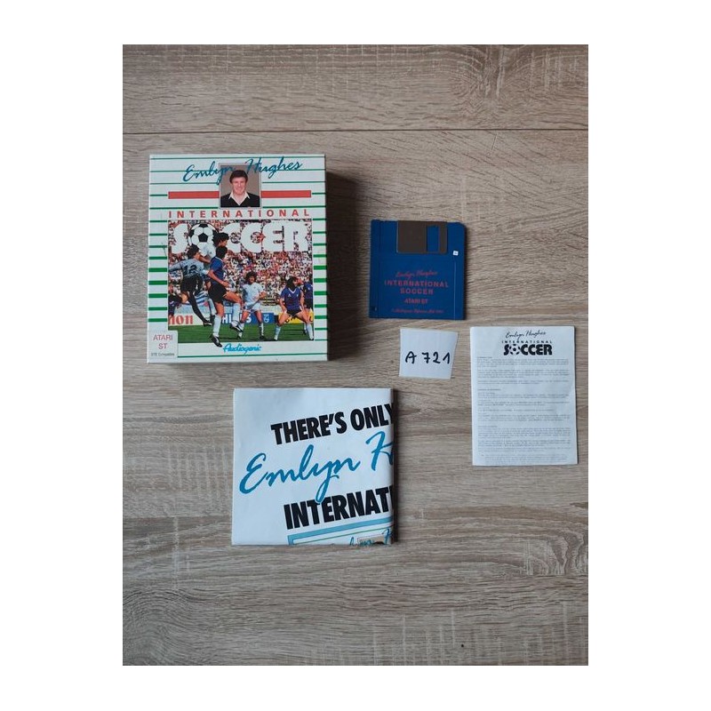 Emlyn Hughes International Soccer Atari ST