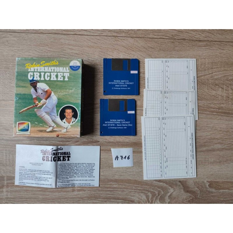 Robin Smith's International Cricket Atari ST/STE