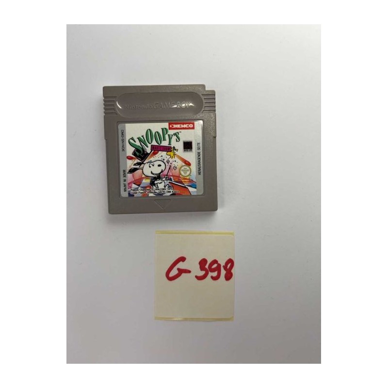 Snoopy's Magic Show Game Boy (GB)