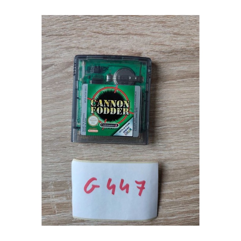 Cannon Fodder Game Boy (GB)