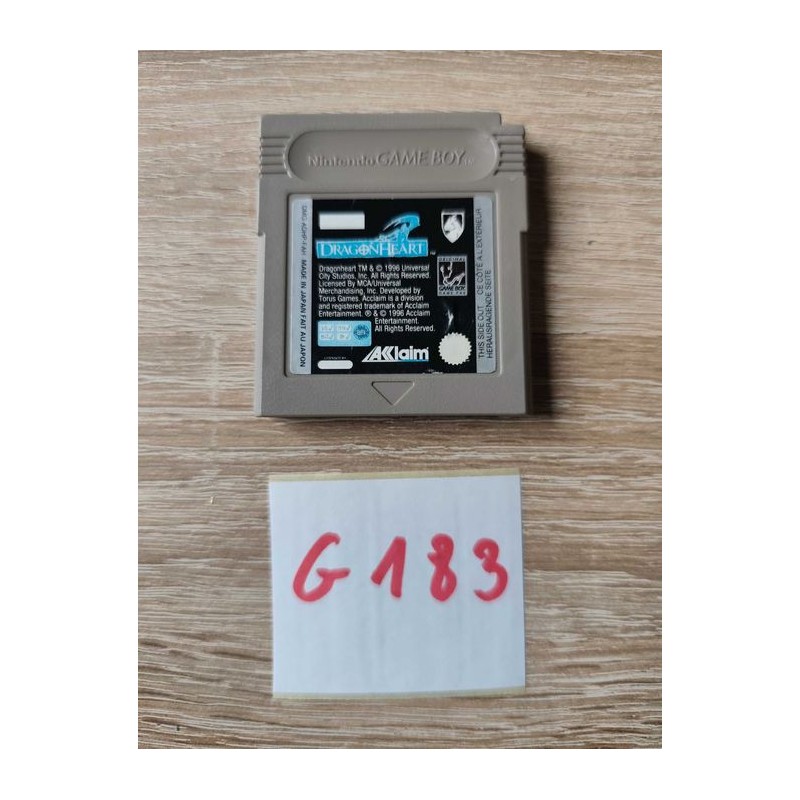 Dragon Heart Game Boy (GB)