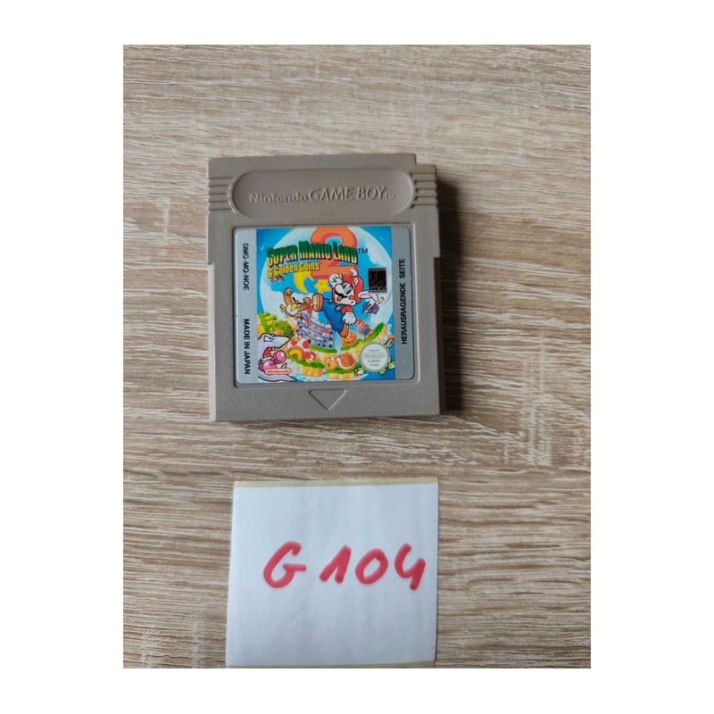 Super Mario Land 2: 6 Golden Coins Game Boy (GB)