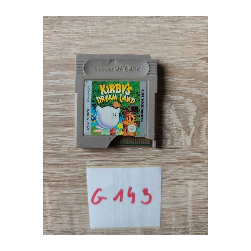 Kirby's Dream Land Game Boy (GB)