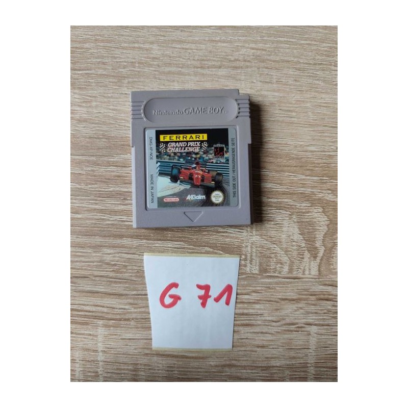 Ferrari Grand Prix Challenge Game Boy (GB)