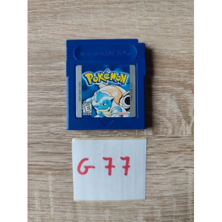 Pokémon Blue Version Game Boy NTSC USA Rare