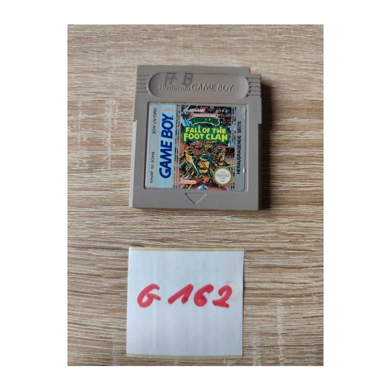 TMNT: Turtles Fall of the Foot Clan Game Boy (GB)
