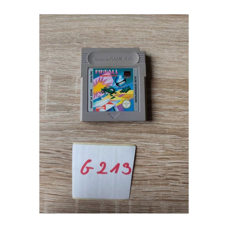 Pinball: Revenge of the 'Gator Game Boy (GB)