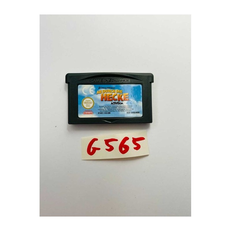 Ab durch die Hecke (Over the Hedge) Game Boy Advance (GBA)