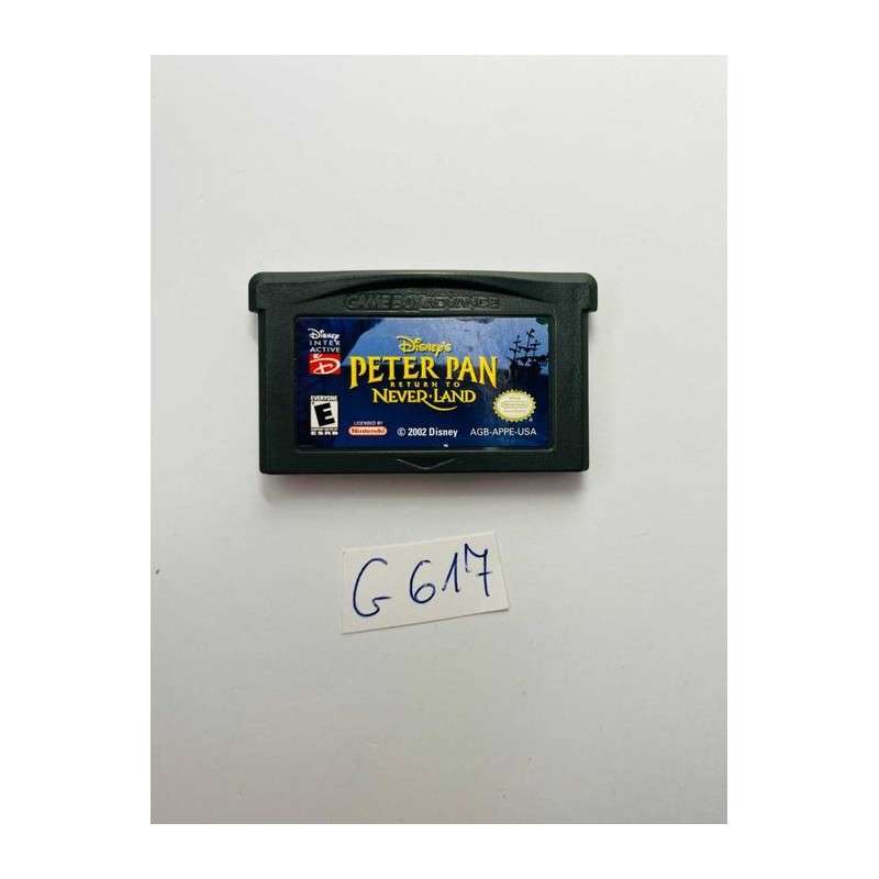 Peter Pan: Return to Never Land Game Boy Advance (GBA) NTSC USA
