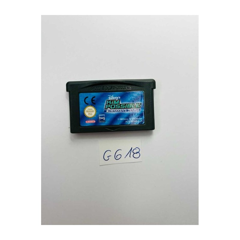 Kim Possible: Drakken's Demise Game Boy Advance (GBA)