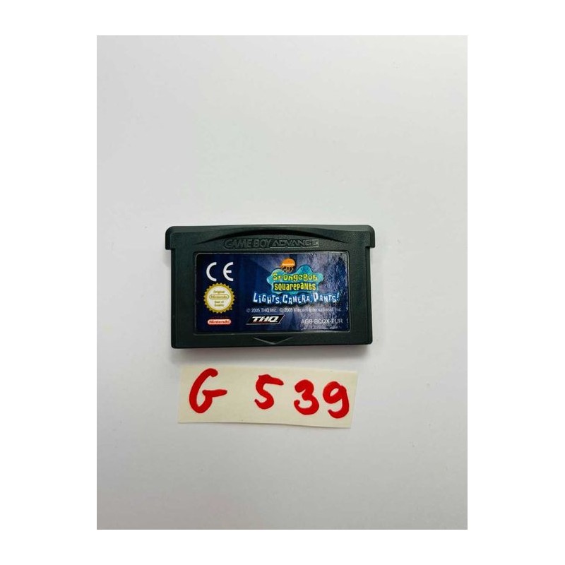 SpongeBob SquarePants: Lights, Camera, Pants! Game Boy Advance (GBA)