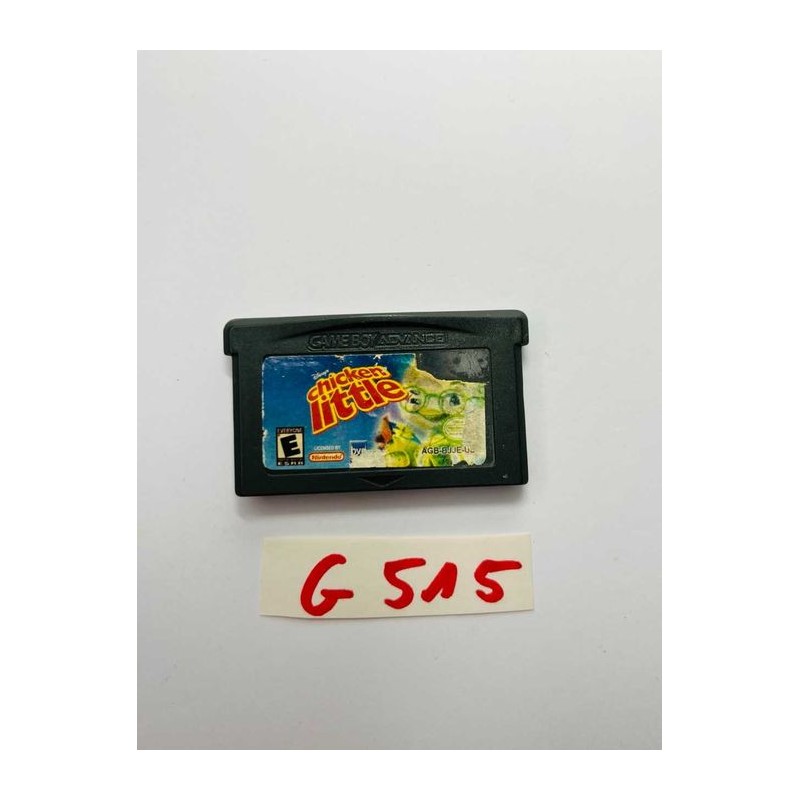 Chicken Little Game Boy Advance (GBA) NTSC USA