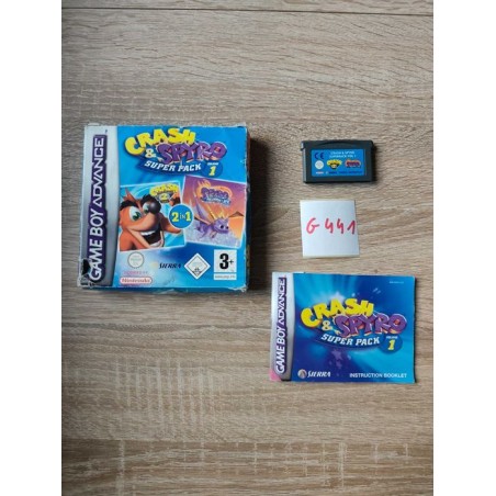 Crash & Spyro Super Pack Vol. 1 GBA