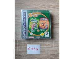 2 Games in 1 Power Rangers Time Force + Power Rangers Ninja Storm GBA