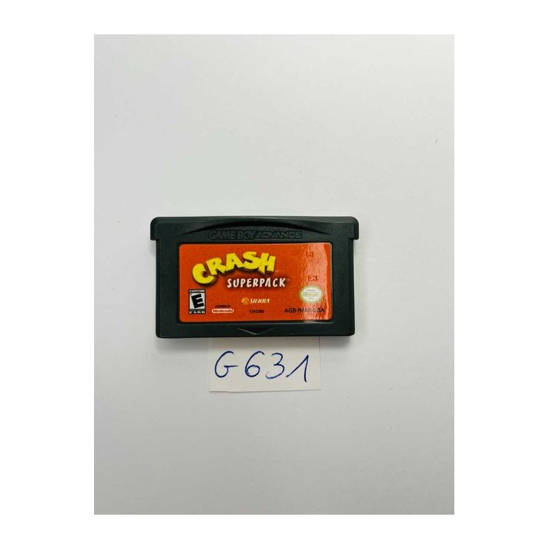 Crash Superpack Game Boy Advance (GBA) NTSC USA
