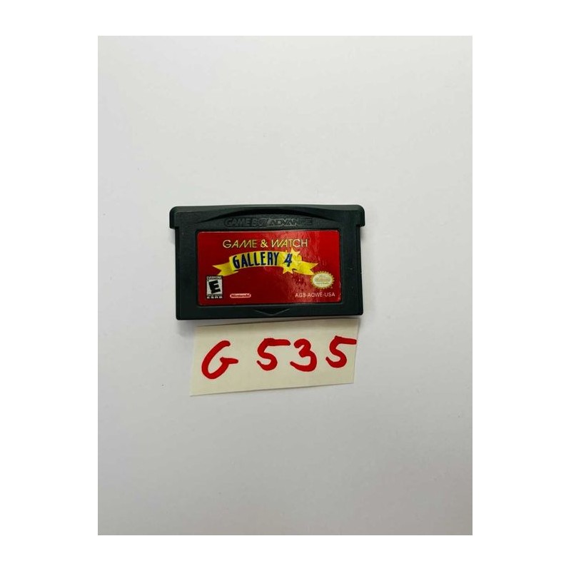 Game & Watch Gallery 4 Game Boy Advance (GBA) NTSC