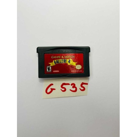 Game & Watch Gallery 4 Game Boy Advance (GBA) NTSC