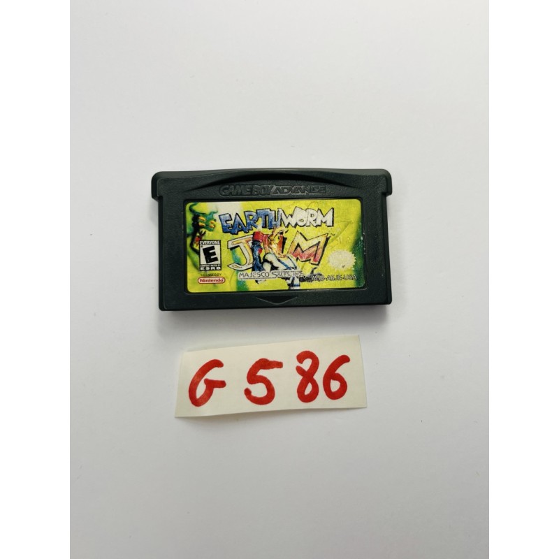 Earthworm Jim Game Boy Advance (GBA)