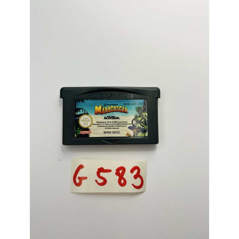 Madagascar Game Boy Advance (GBA)