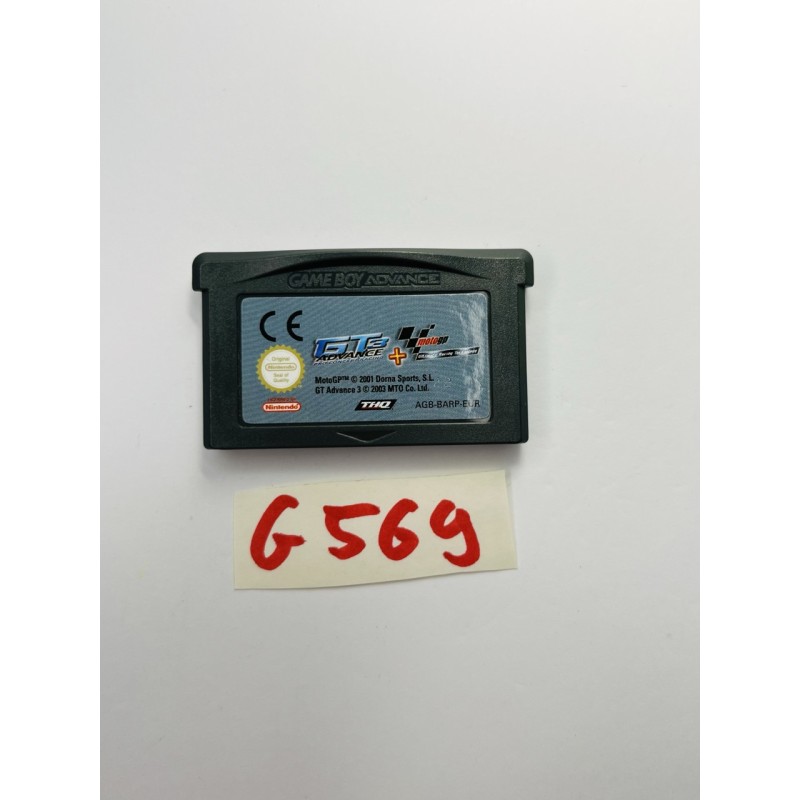 GT3 Advance + MotoGP Nintendo Game Boy Advance (GBA)