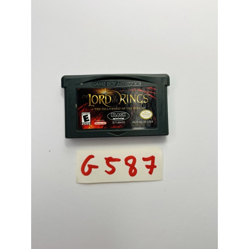 The Lord of the Rings: The Fellowship of the Ring Nintendo Game Boy Advance (GBA)