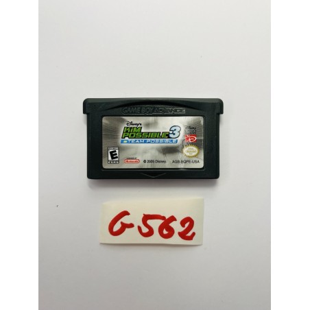 Disney's Kim Possible 3: Team Possible Nintendo Game Boy Advance (GBA)