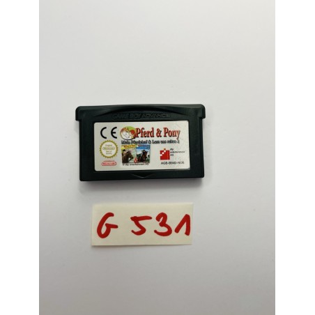 Pferd & Pony: Mein Pferdehof & Lass uns reiten 2 Nintendo Game Boy Advance (GBA)