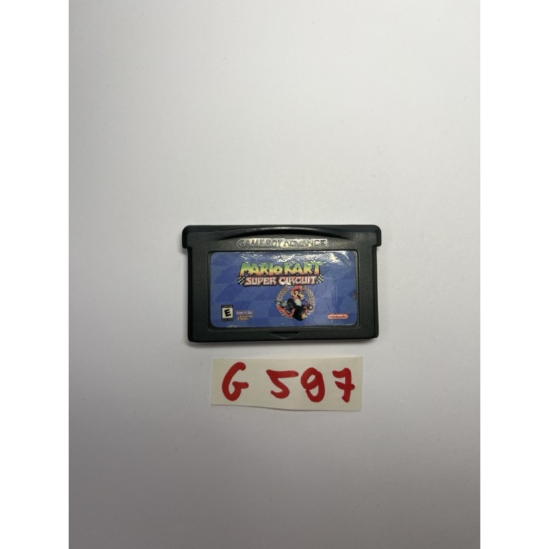 Mario Kart Super Circuit Nintendo Game Boy Advance (GBA)