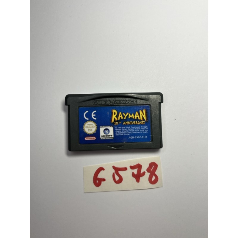 Rayman 10th Anniversary Nintendo Game Boy Advance (GBA)