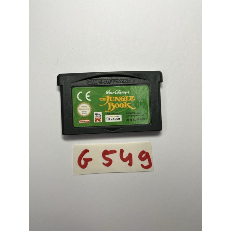Walt Disney's The Jungle Book Nintendo Game Boy Advance (GBA)