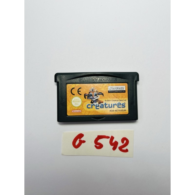 Creatures Nintendo Game Boy Advance (GBA)
