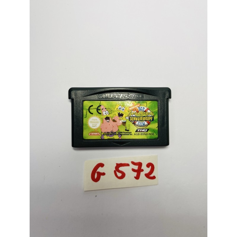 Der SpongeBob Schwammkopf Film Nintendo Game Boy Advance (GBA)