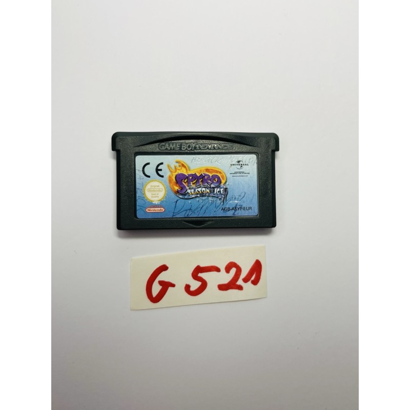 Spyro: Season of Ice Nintendo Game Boy Advance (GBA)