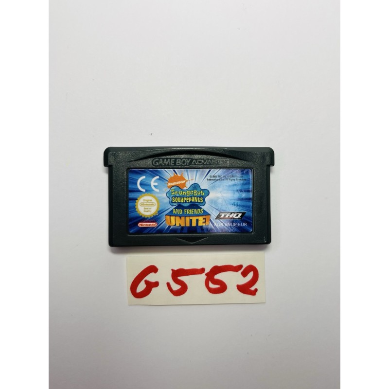 SpongeBob SquarePants and Friends Unite! Nintendo Game Boy Advance (GBA)
