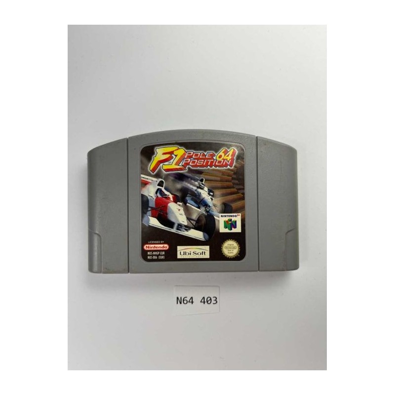 F-1 Pole Position 64 Nintendo 64 (N64)
