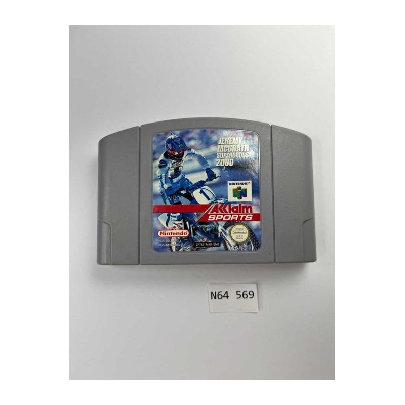 Jeremy McGrath Supercross 2000 Nintendo 64 (N64)