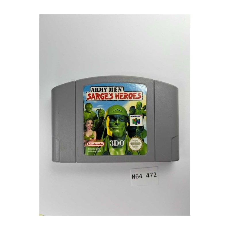 Army Men Sarge's Heroes Nintendo 64 (N64)