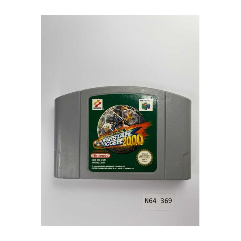 International Superstar Soccer 2000 Nintendo 64 (N64)