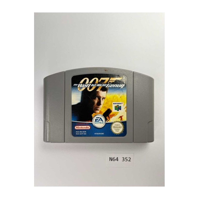 007: Die Welt Ist Nicht Genug (The World Is Not Enough) Nintendo 64