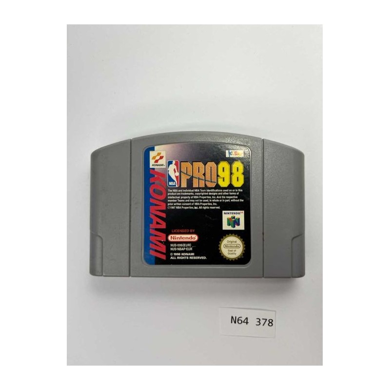 NBA Pro 98 Nintendo 64 (N64)