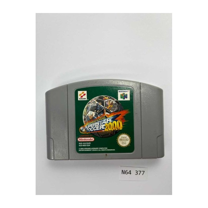 International Superstar Soccer 2000 Nintendo 64 (N64)
