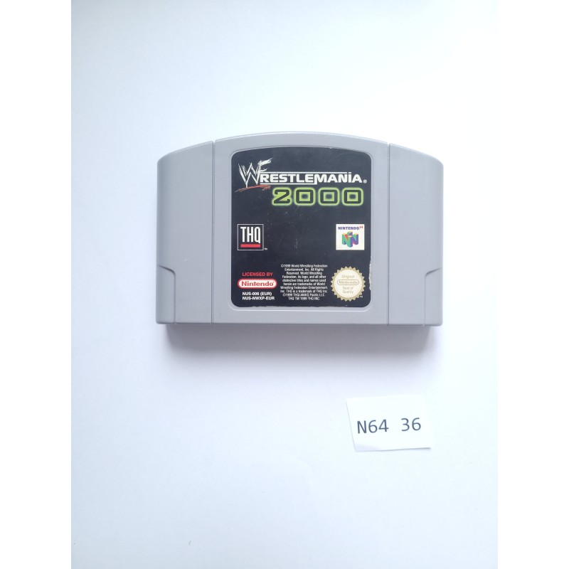 WWF WrestleMania 2000 Nintendo 64 (N64)