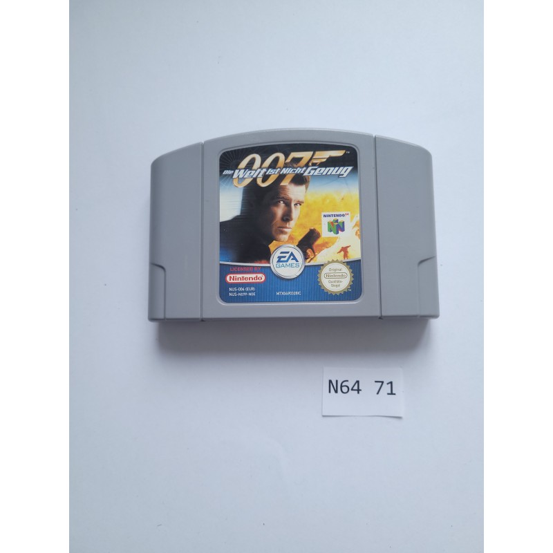 007 Die Welt Ist Nicht Genug Nintendo 64 (N64)
