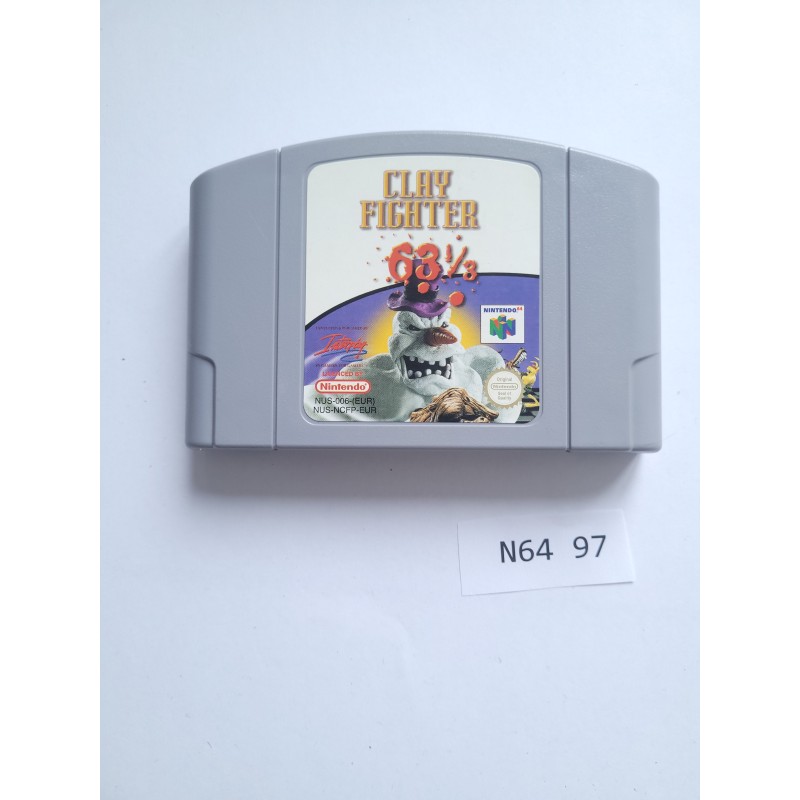 Clay Fighter 63 1/3 Nintendo 64 (N64)