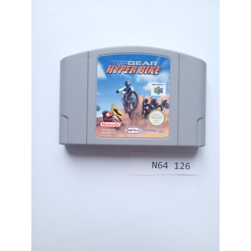 Top Gear Hyper Bike Nintendo 64 (N64)