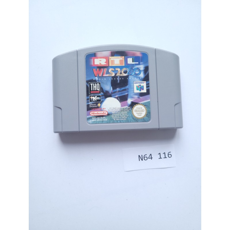 RTL World League Soccer 2000 Nintendo 64 (N64)